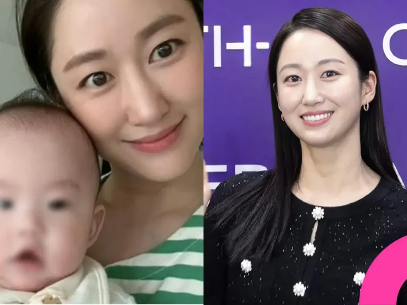 jeon hyebin scared rainy camping with son