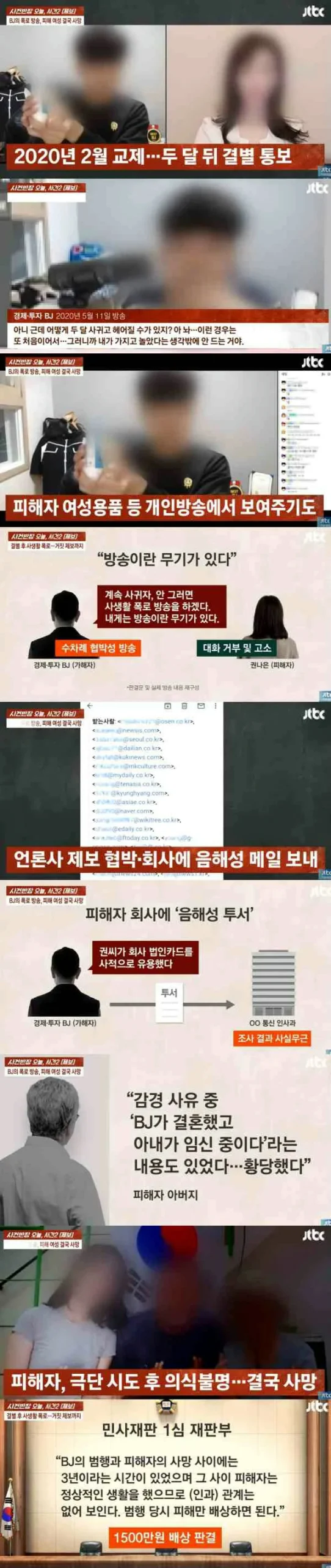 BJ harassment case Korea' 'ews' 'eport' '' 'uicide' '' 'yberbullying' '' 'nline' 'roadcasting.