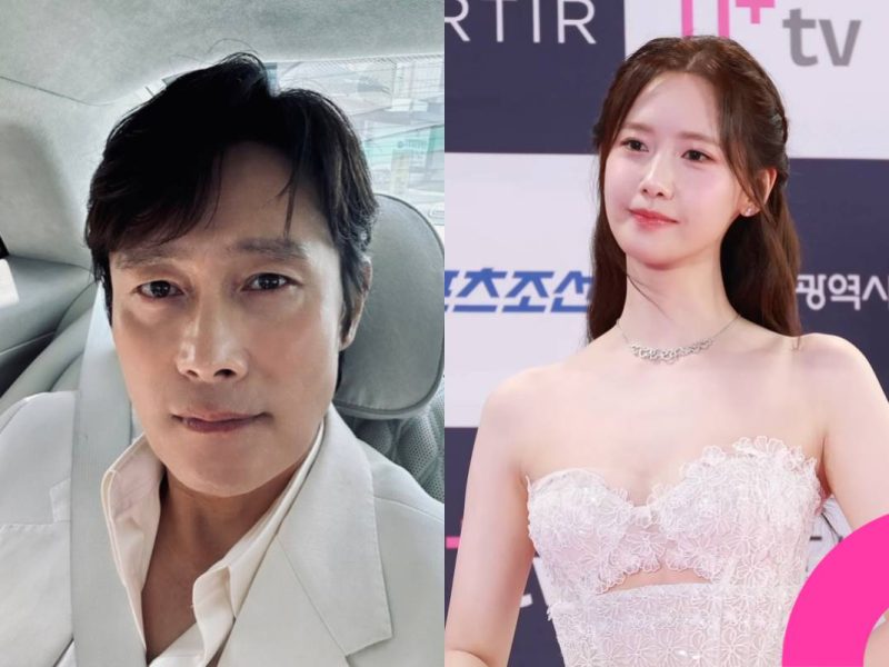 Lee Min-jung Lee Byung-hun Yoona autograph