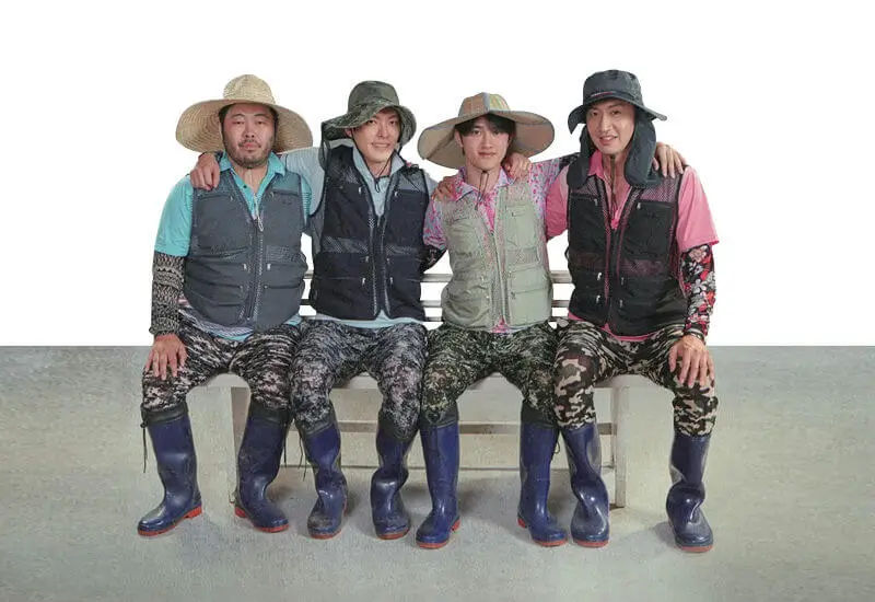 lee kwang soo kim woo bin do green bean red bean