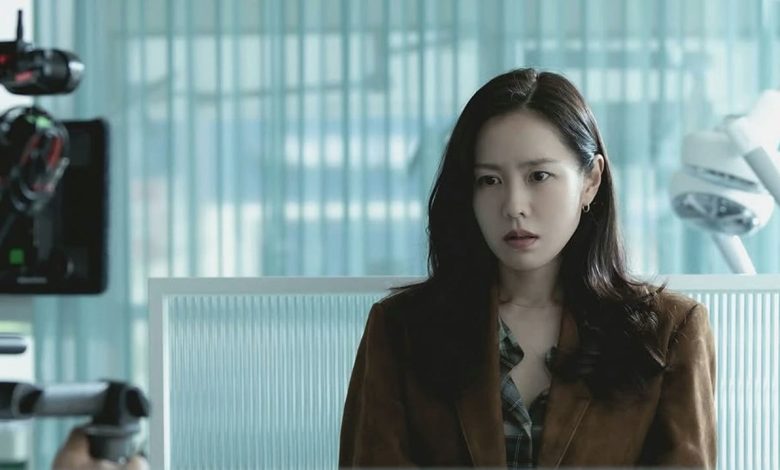 Son Ye-jin new filmwoman' 'actress' 'serious' 'dental' 'quipment.