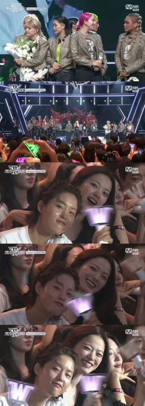 Chun Woo Hee SWF finale attendancecrowd' 'stage' 'fans' 'event.
