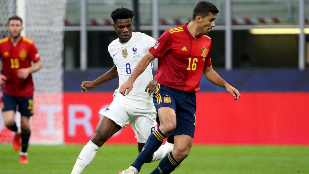 Rodri Real Madrid transfersoccer' 'players' '' 'rance' '' 'pain' 'match.