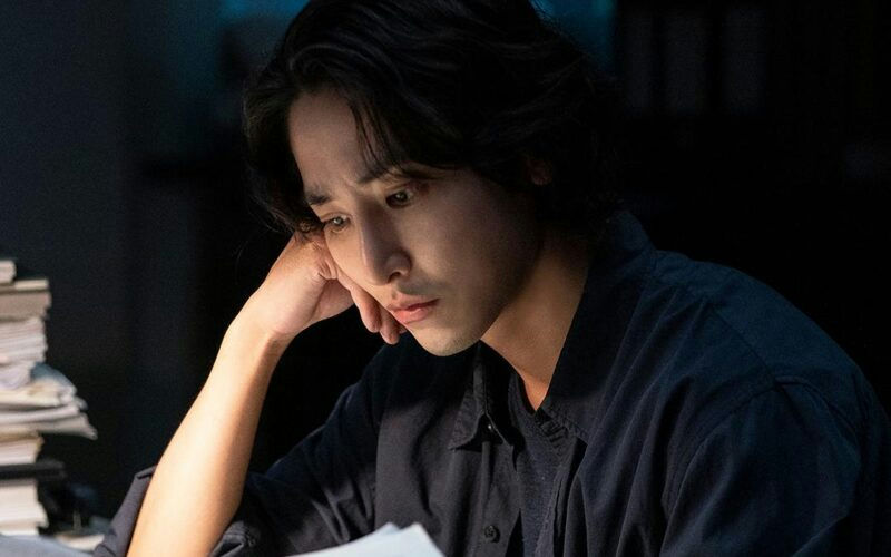 S Line Korean dramaman' 'pensive' 'paperwork' 'dark.