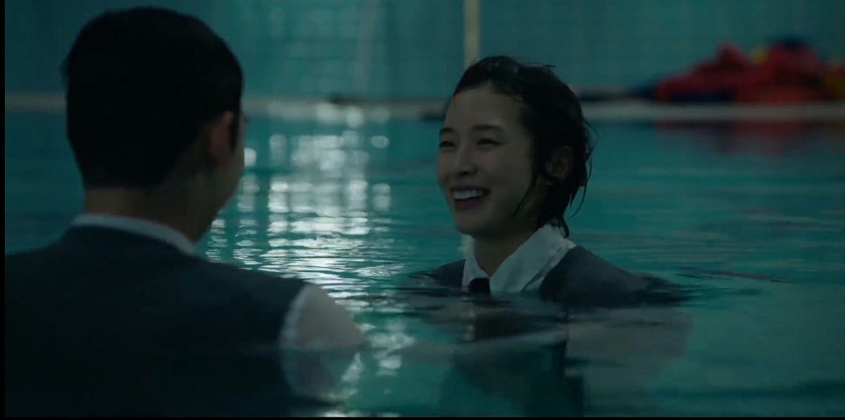 S Line Korean dramapool' 'uniform' 'smiling' 'water.