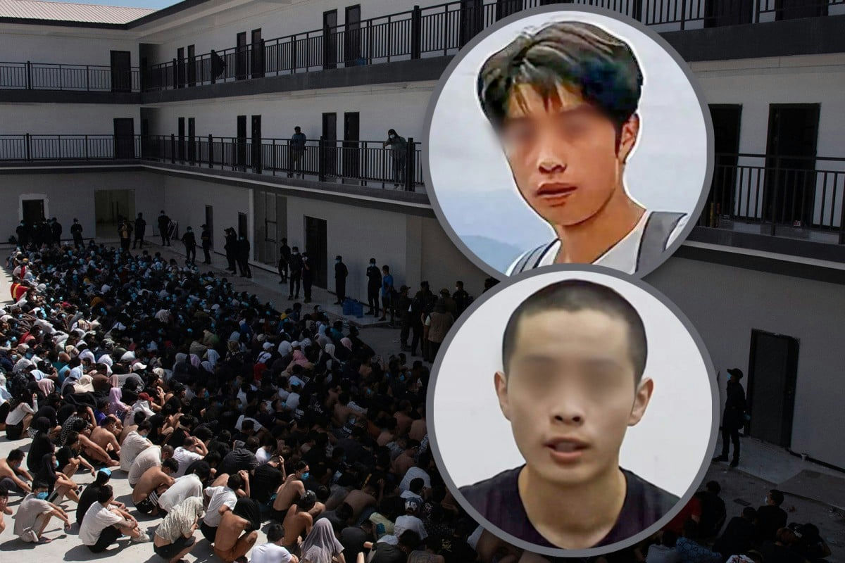 Chinese student Myanmar scam releasecrowd' 'prison' 'guards' 'censored.