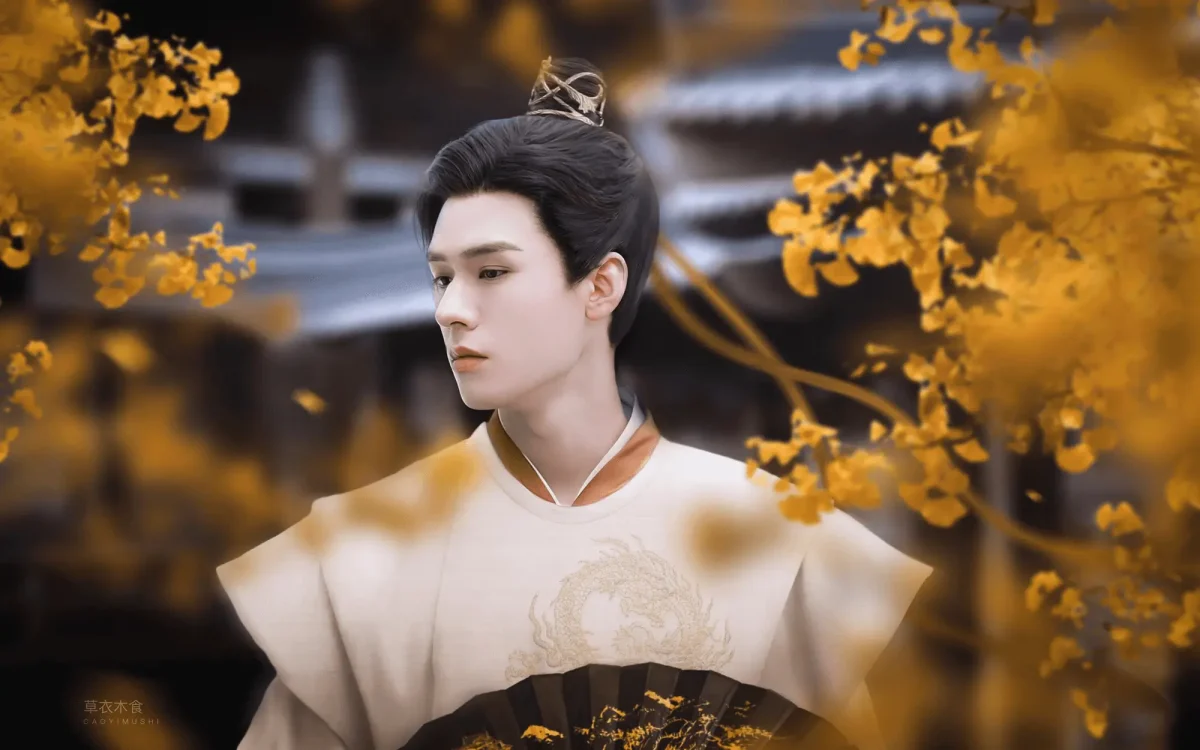 most handsome Chinese historical drama actors 2025man' 'traditional' 'lothing' 'ginkgo' 'eaves' 'ornate' 'an.