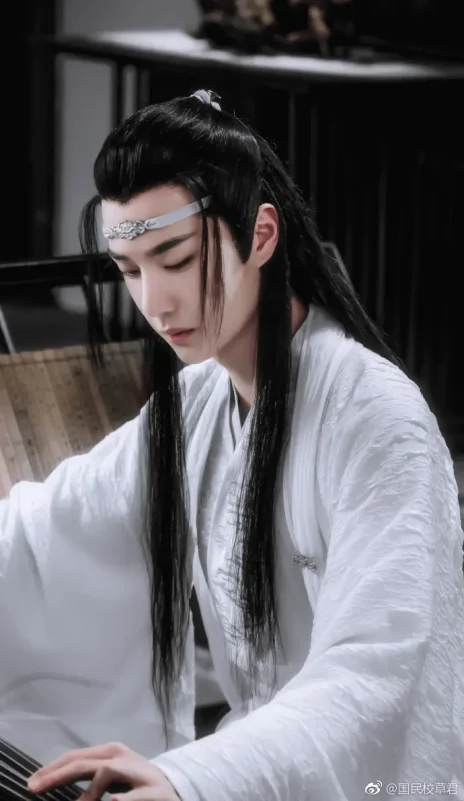 most handsome Chinese historical drama actors 2025man' 'white' 'clothing' 'black' 'hair' 'headband.