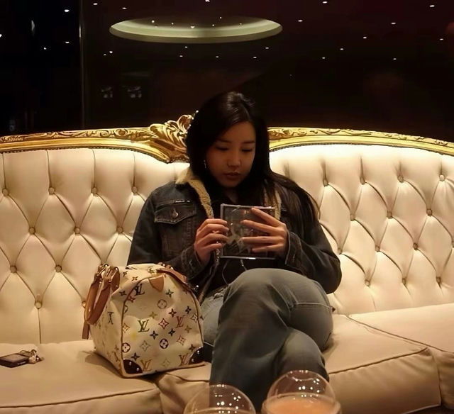 Park Bom pre-debut visualswoman' 'sofa' 'album' 'purse.