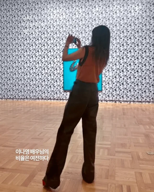 Won Bin Park Soo Jin latest updatewoman' 'artwork' 'photography' 'trousers.