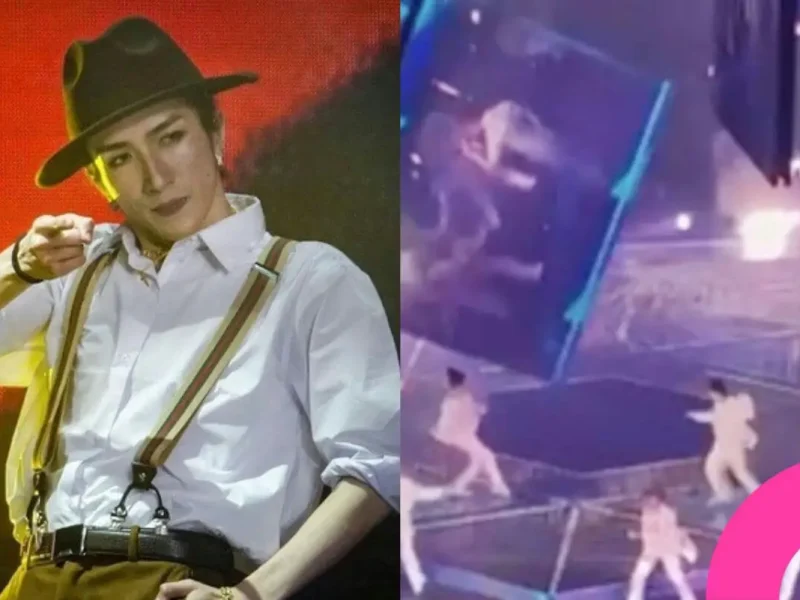 600kg led screen accident mirror concert