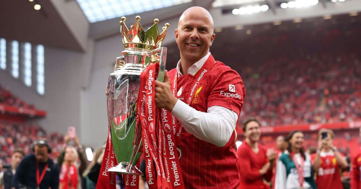 Liverpool summer transfer 2025soccer' 'trophy' 'celebration' 'crowd.