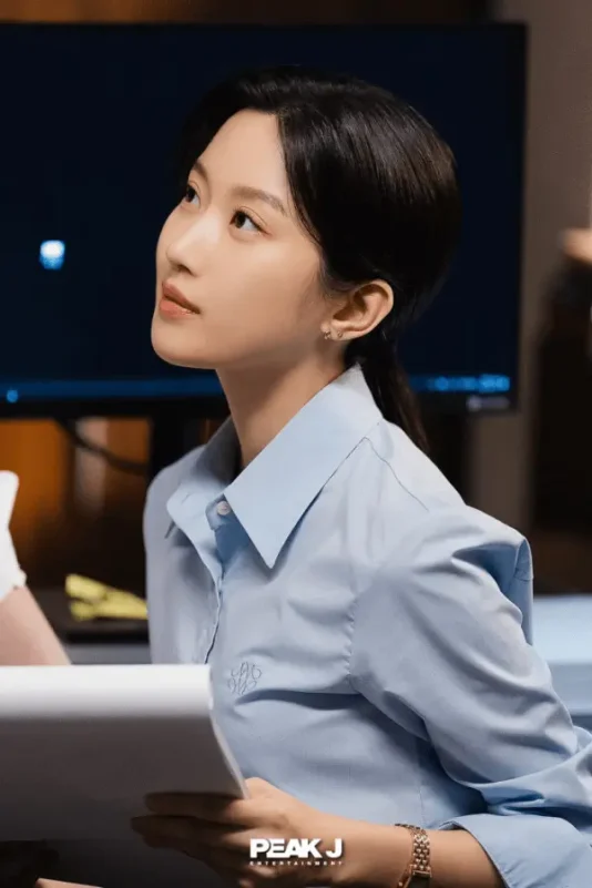 Moon Ga Young shine in Law and the Cityportrait' 'woman' 'shirt' 'indoor.