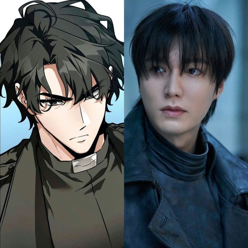 Lee Min-ho Omniscient Reader: The Prophetmanhwa' '' 'ee' 'in' 'o' 'darkhair' 'comparison.