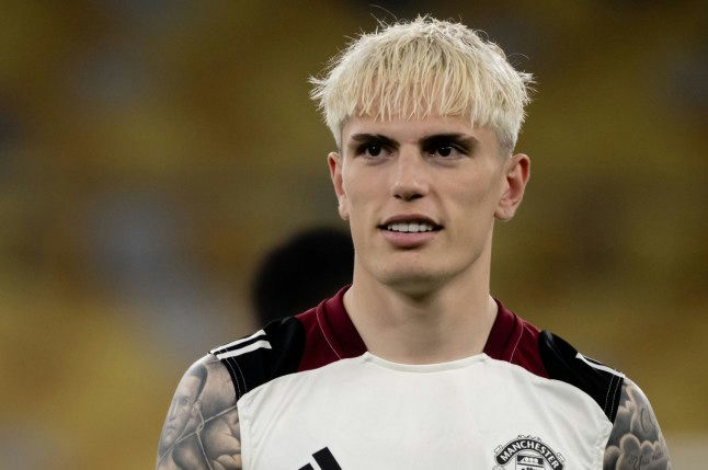Garnacho name changefootballer' 'blonde' 'hair' 'tattoo' 'jersey.