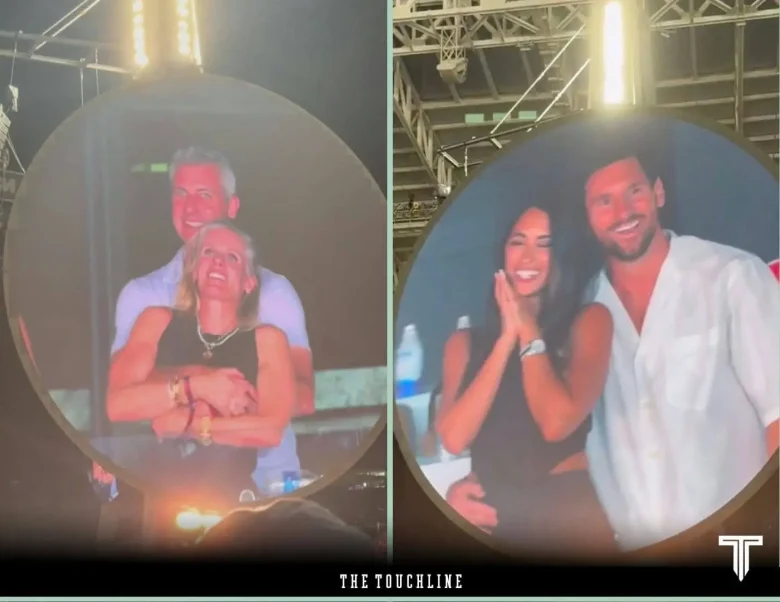 messi coldplay kiss cam