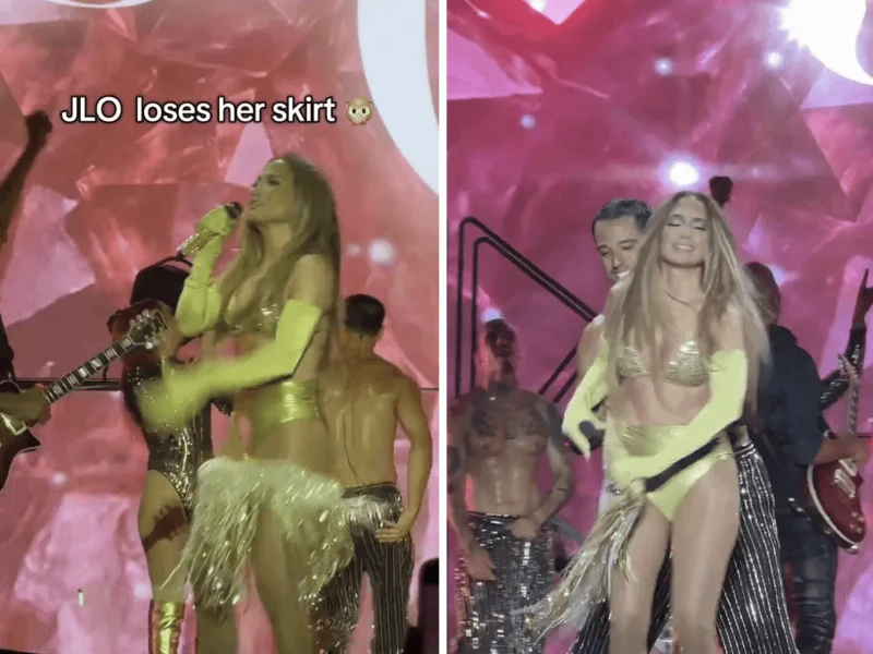 jennifer lopez birthday wardrobe malfunction