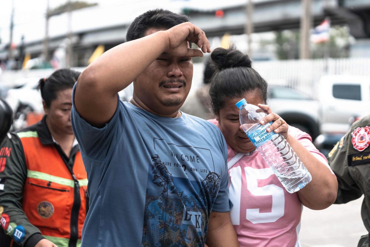 Bangkok market shooting