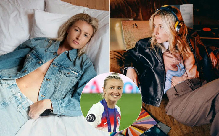 England women's football team EURO 2025 endorsementscollage' 'fashion' 'athlete' 'portrait.