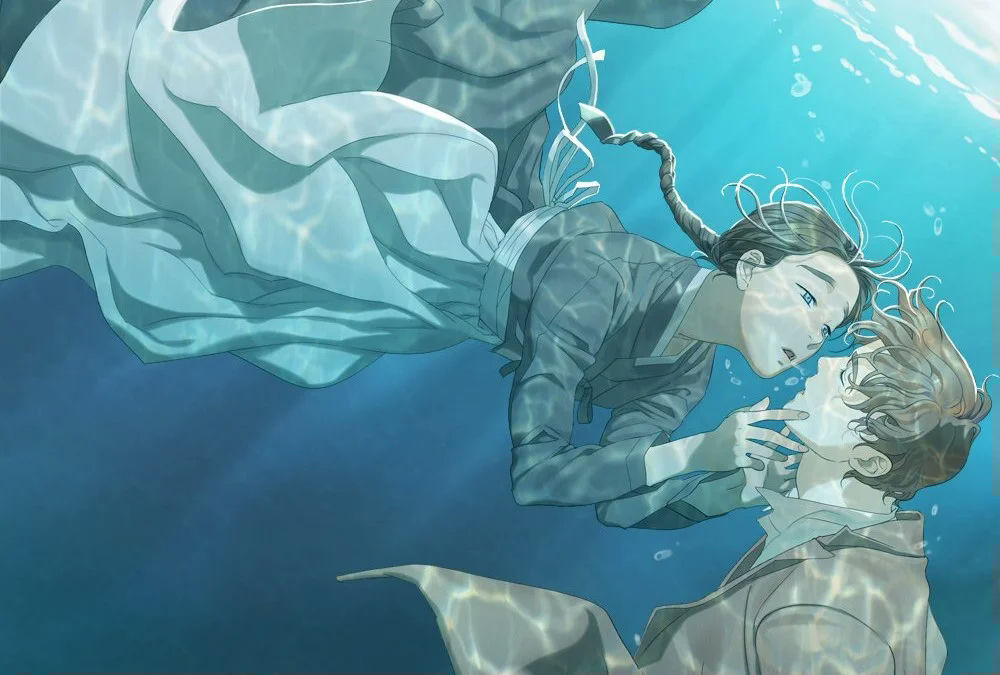 Moon Ga-young Whale Star: The Gyeongseong Mermaidunderwater' 'hanbok' 'couple' 'romantic.