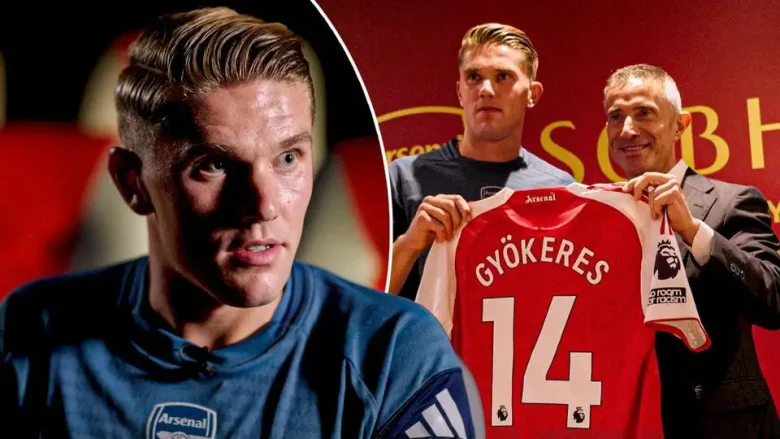 gyokeres arsenal shirt record