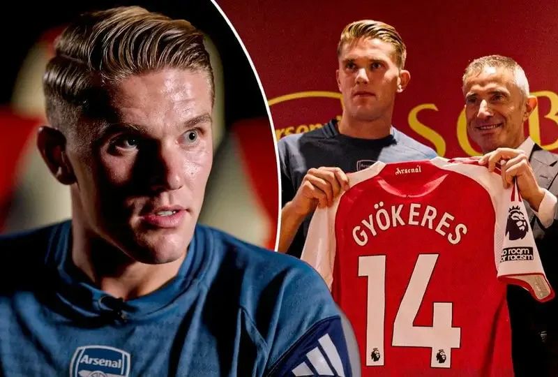 gyokeres arsenal shirt record