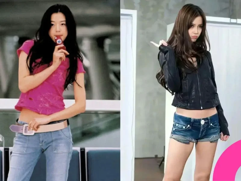 y2k fashion jeon ji hyun angelababy