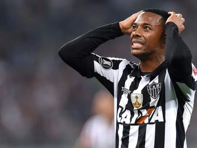 robinho betting company after prison