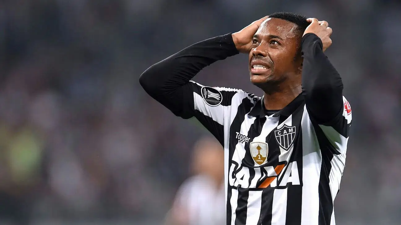 robinho betting company after prison
