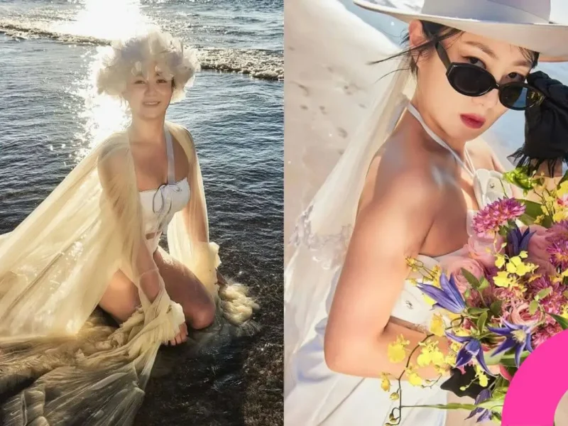 park narae solo wedding photoshoot