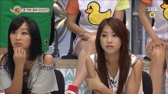 Bora SBS show cutpeople' 'women' 'television' 'outfit' 'duck.