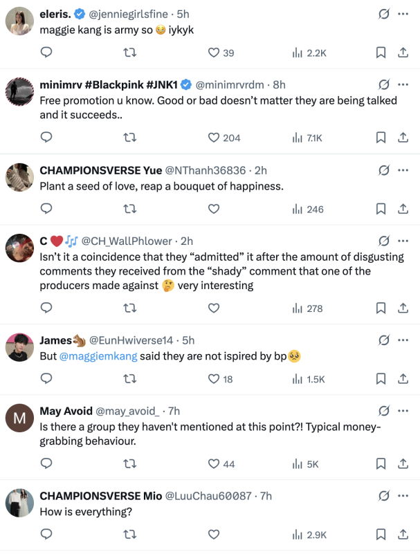 VCHA JYP Entertainment removalpeople' '' 'witter' 'comments' 'replies' 'threads.