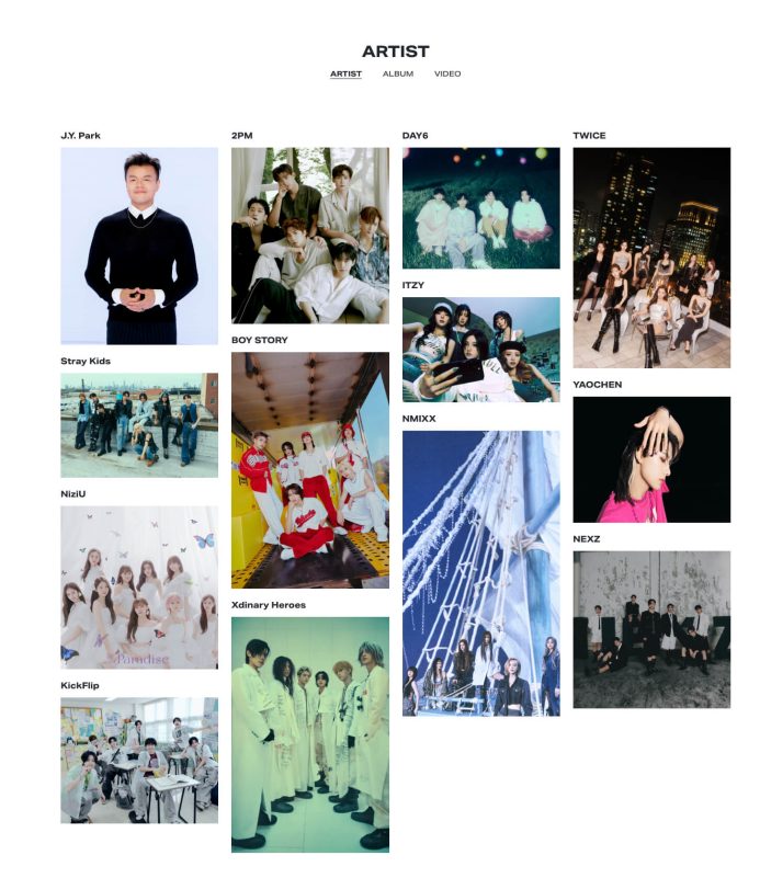 vcha jyp entertainment removal