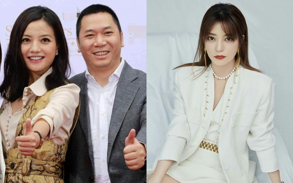 Zhao Wei vs Fan Bingbingthree' 'thumbs' 'business' 'attire' 'necklace' 'formal.