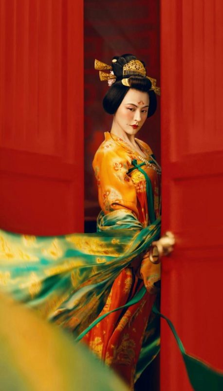 Chinese historical drama costume designperson' 'traditional' 'door' 'makeup' 'hanfu.