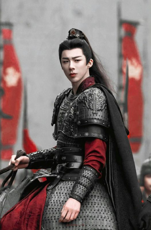 Chinese historical drama costume designperson' 'armor' 'traditional' 'battle' 'cloak.
