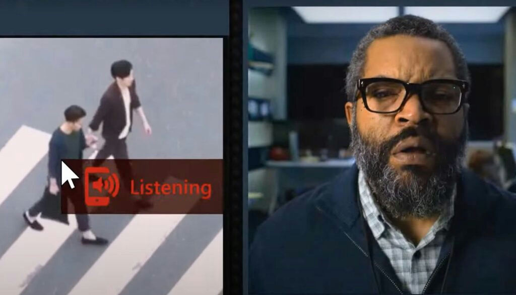 War of the Worlds 2025 reviewpeople' 'surveillance' 'listening' 'crosswalk' 'man.