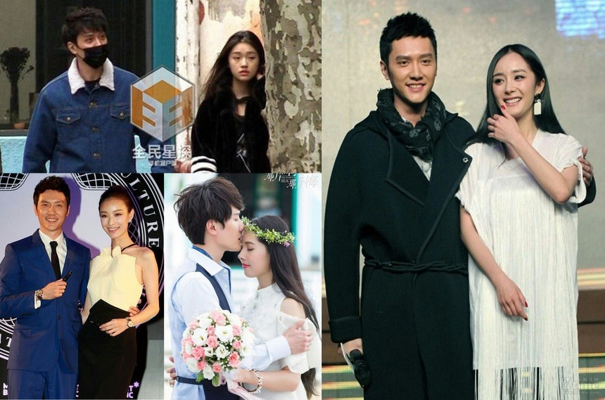 Feng Shaofeng scandalpeople' 'couples' 'affection' 'outdoors' 'events.