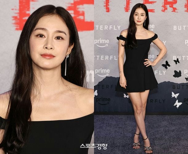 Kim Tae-hee Hollywood debutperson' 'woman' 'dress' 'elegance' 'pose.