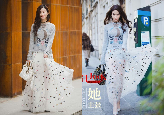 Zhao Liying Dior ambassadorpeople' 'woman' 'fashion' 'dress' 'bag.
