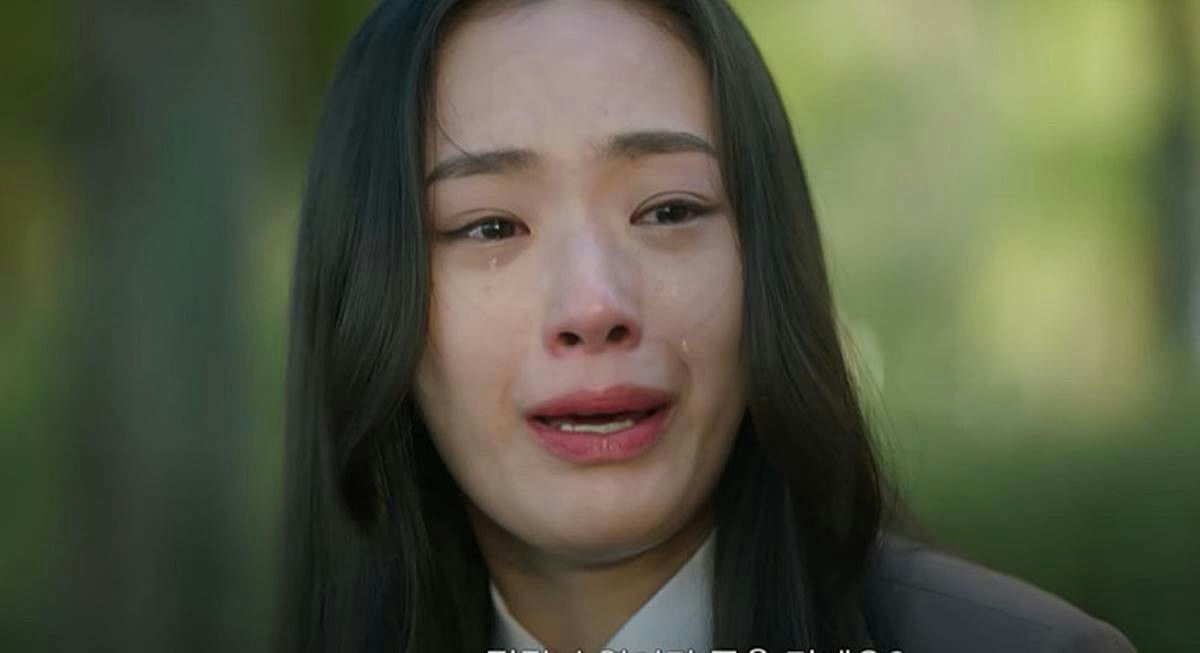 Goo Hye-sun Ahn Jae-hyun Heart on Wheels finaleperson' 'woman' 'crying' 'sad' 'tear.