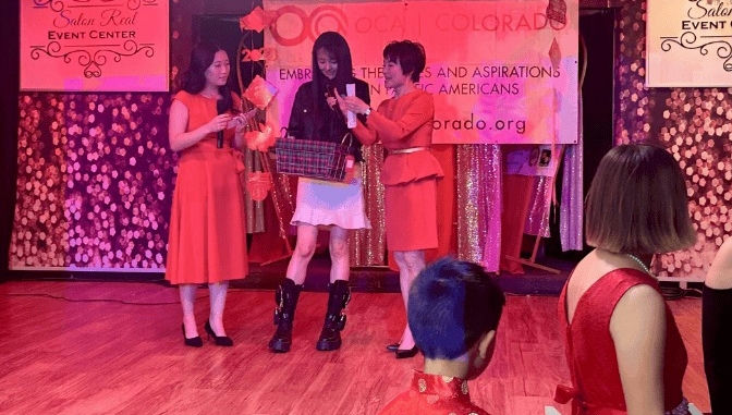 Zheng Shuang comeback fugitive tycoonpeople' 'awards' 'microphone' 'dresses' 'plaid' 'basket.