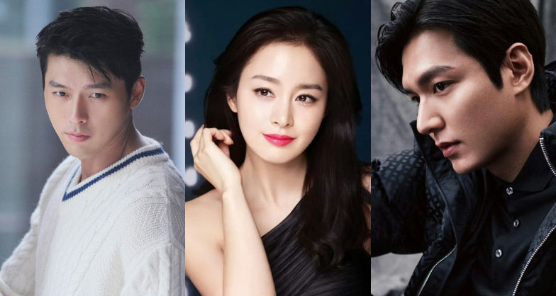 Kim Tae Hee Hyun Bin Lee Min Ho agingthree' 'individuals' 'portrait' 'asian' 'celebrities' 'handsome.