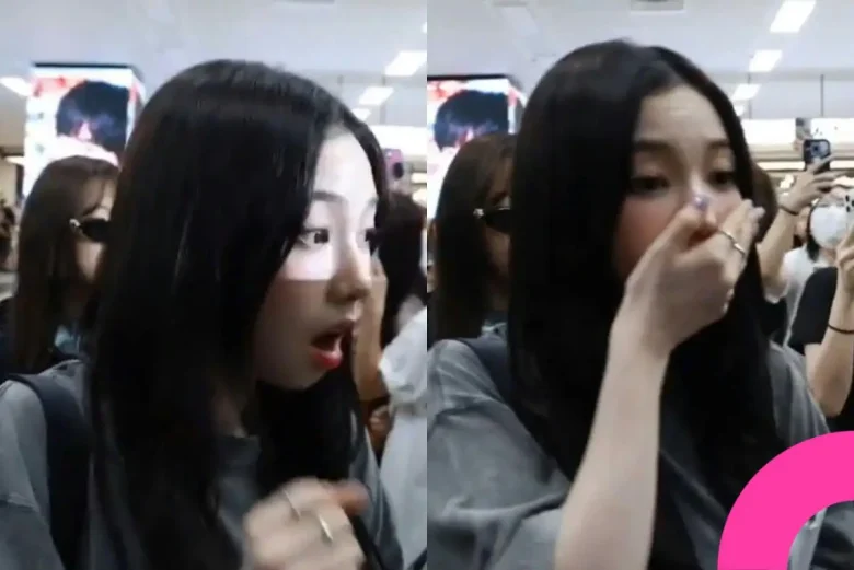 aespa karina airport incident