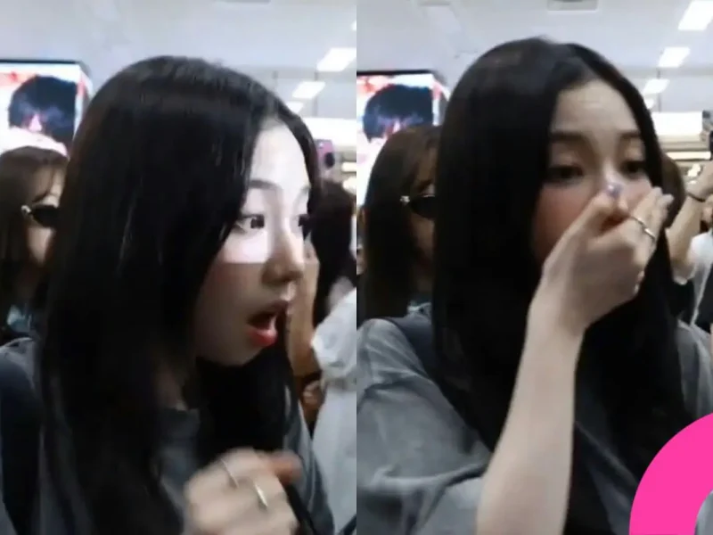 aespa karina airport incident