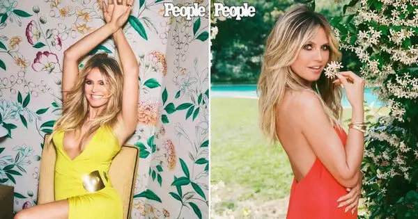 heidi klum agedefying beauty