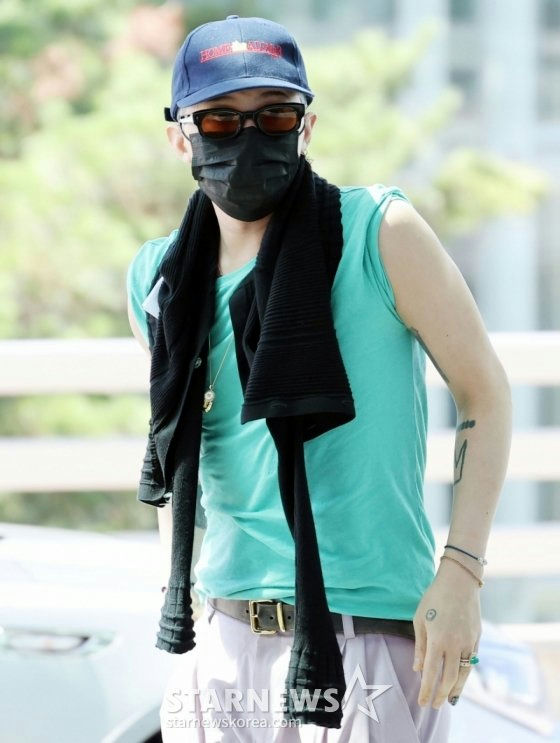 BTS Jin brand reputation August 2025person' 'fashion' 'mask' 'tattoos' 'sunglasses.