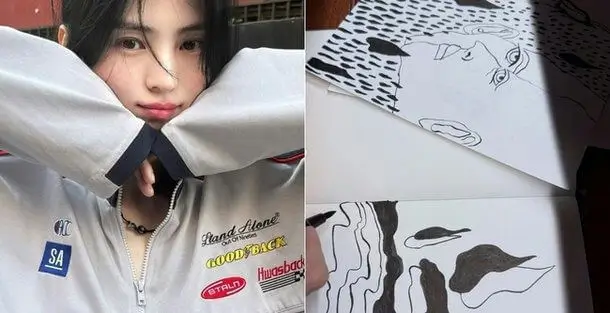 han sohee proves french astunning artwork