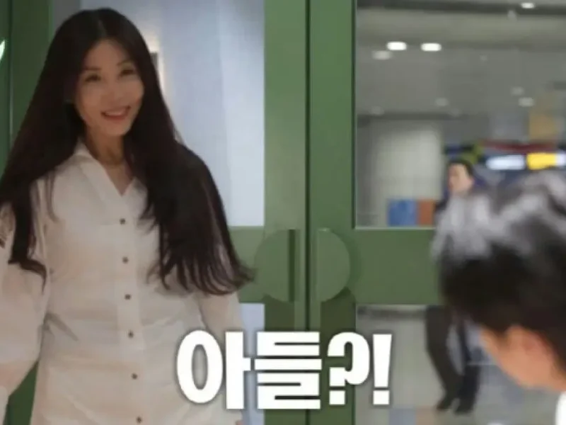 yoon shiyoon mother first tv appearance