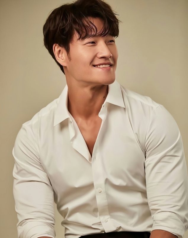 Kim Jong Kook marriage gym military dutyperson' '' 'an' '' 'mile' '' 'hirt' '' 'ortrait.